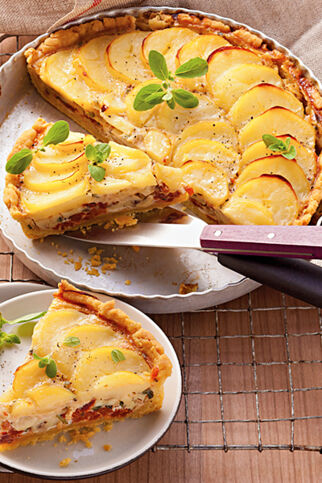 Kartoffel-Quark-Tarte Kartoffel-Quark-Tarte