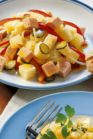 Bunter Wurstsalat Bunter Wurstsalat