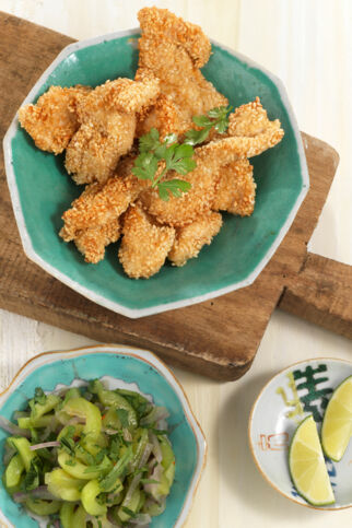 Huhn mit Asia-Gurken