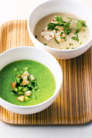 Sahnige Pilzsuppe Sahnige Pilzsuppe