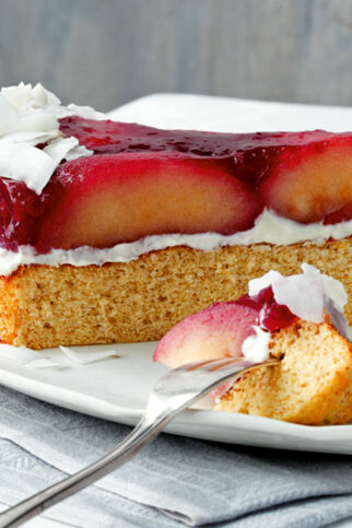 Apfel-Holunder-Kuchen