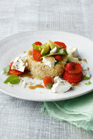 Couscous mit Erdbeeren Couscous mit Erdbeeren