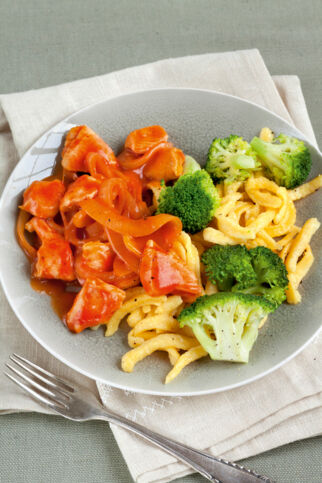 Geschnetzeltes mit Spätzle Geschnetzeltes mit Spätzle