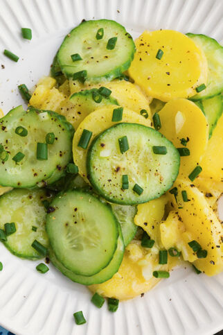 Kartoffel-Gurken-Salat Kartoffel-Gurken-Salat
