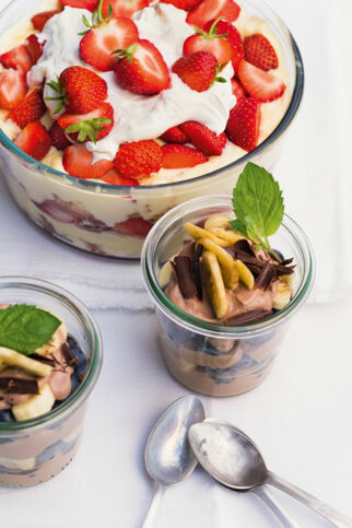 Erdbeer-Trifle
