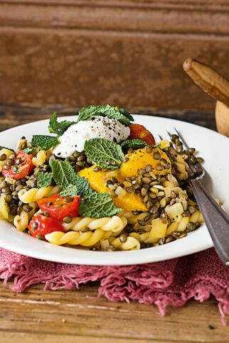 Linsen-Orangen-Sauce Linsen-Orangen-Sauce