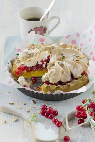 Johannisbeer-Baiser-Kuchen Johannisbeer-Baiser-Kuchen