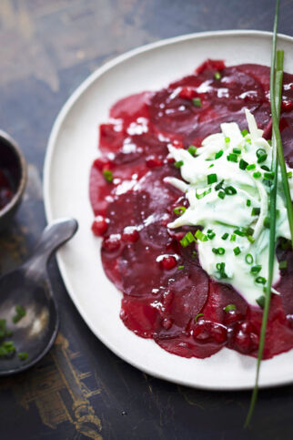 Rote-Bete-Carpaccio Rote-Bete-Carpaccio