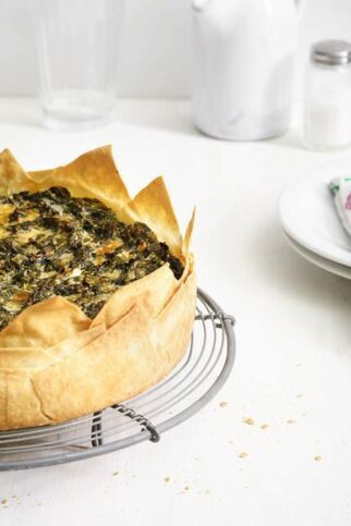 Spinat-Feta-Quiche