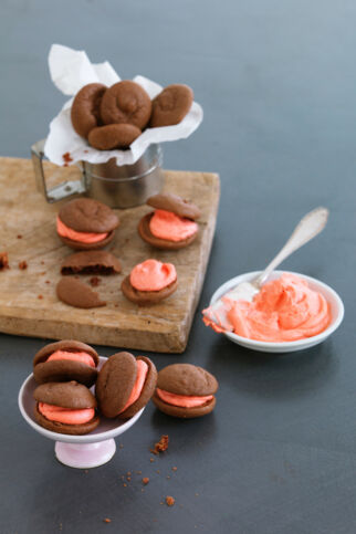 Whoopies mit Tonkacreme Whoopies mit Tonkacreme