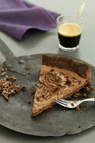 Schokomousse-Tarte Schokomousse-Tarte
