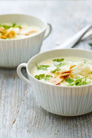 Blumenkohl-Parmesan-Suppe Blumenkohl-Parmesan-Suppe