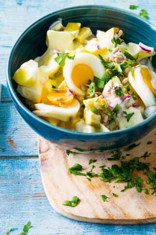 Fruchtiger Eiersalat Fruchtiger Eiersalat