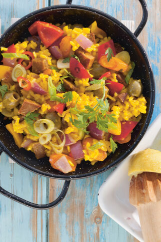 Paella-Risotto