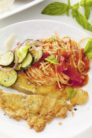 Seitan-Piccata-Milanese Seitan-Piccata-Milanese