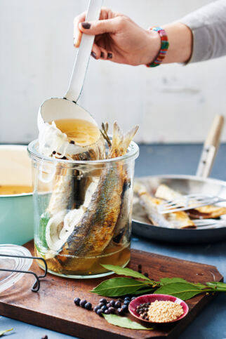 Eingelegte Bratheringe Eingelegte Bratheringe