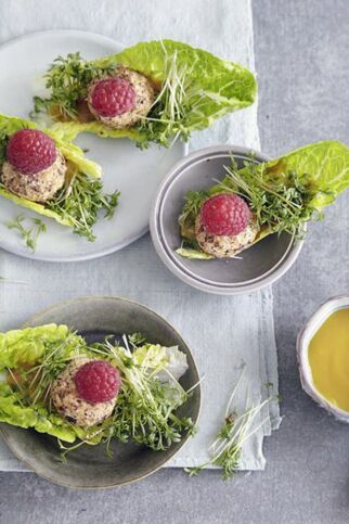 Ziegenkäse-Schiffchen Ziegenkäse-Schiffchen