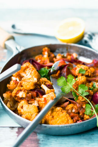 Tandoori-Blumenkohl mit Joghurt Tandoori-Blumenkohl mit Joghurt