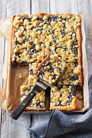 Mohnstreuselkuchen Mohnstreuselkuchen