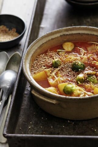 Rosenkohl-Kartoffel-Gulasch Rosenkohl-Kartoffel-Gulasch