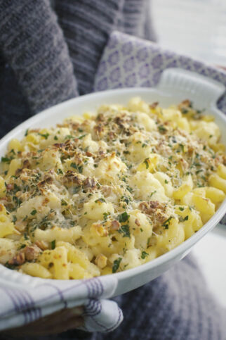 Gratinierte Blumenkohl-Nudeln Gratinierte Blumenkohl-Nudeln