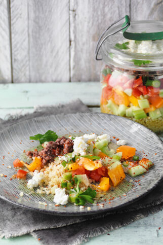 Türkischer Bulgur-Hack-Salat