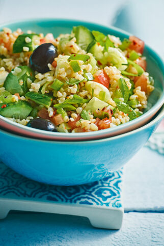 Gurkensalat mit Bulgur Gurkensalat mit Bulgur