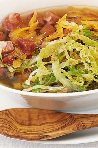 Wirsingtopf mit Chorizo