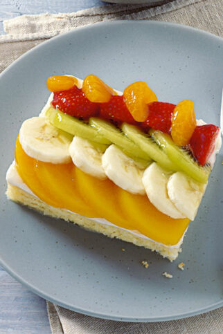 Bunte Obstschnitten