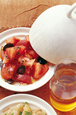 Tomatensalat mit Arganöl Tomatensalat mit Arganöl