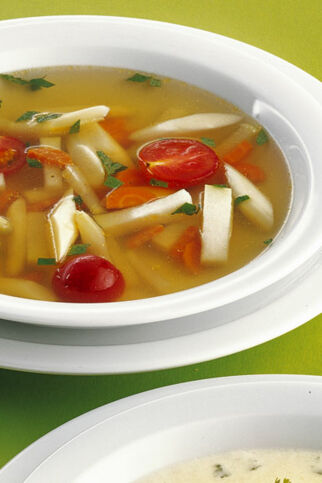 Minestrone mit Spargel Minestrone mit Spargel