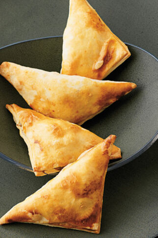 Süß-pikante Teigtäschchen Süß-pikante Teigtäschchen