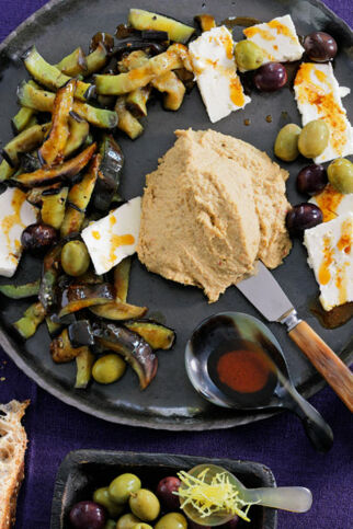 Orientalischer Vorspeisenteller Orientalischer Vorspeisenteller