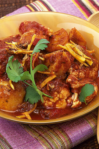 Kartoffel-Blumenkohl-Curry