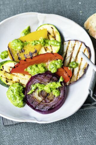 Grillgemüse mit Mojo verde Grillgemüse mit Mojo verde