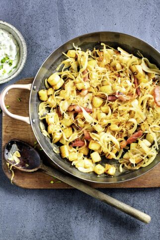 Bratkartoffel-Kraut-Pfanne Bratkartoffel-Kraut-Pfanne