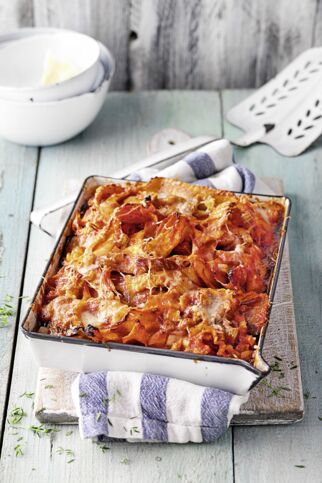 Kürbis-Auberginen-Lasagne Kürbis-Auberginen-Lasagne