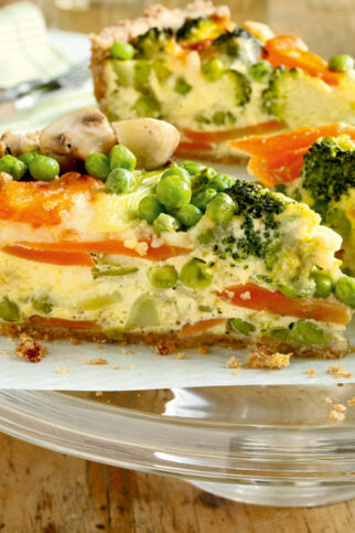 Bunte Gemüse-Quiche