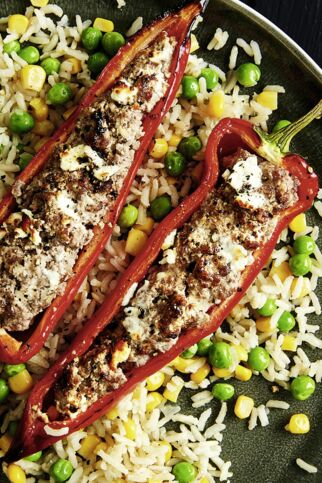 Gefüllte Spitzpaprika Gefüllte Spitzpaprika