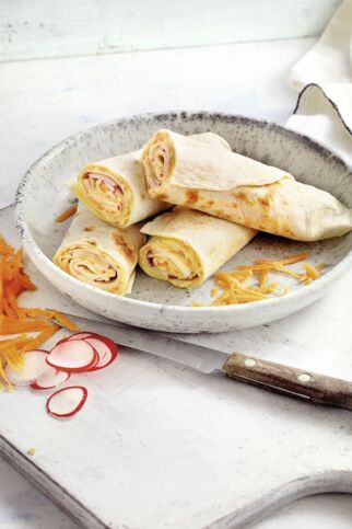 Fruchtige Chicken-Wraps Fruchtige Chicken-Wraps