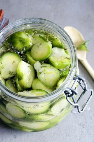 Rosenkohl mit Oregano Rosenkohl mit Oregano