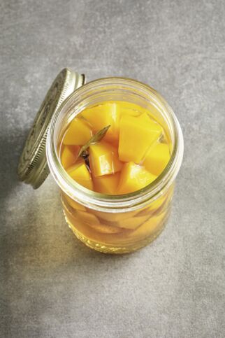 Süßsaurer Kürbis Süßsaurer Kürbis