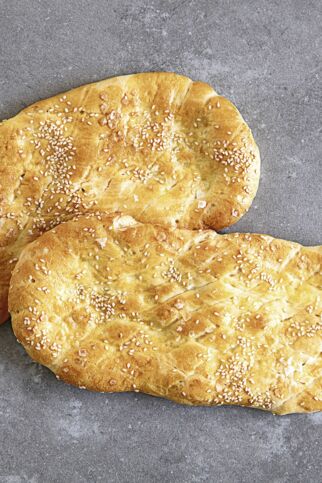 Sesamfladenbrote Sesamfladenbrote