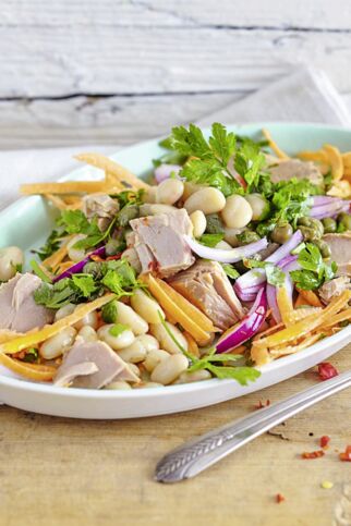 Thunfisch-Süßkartoffel-Salat