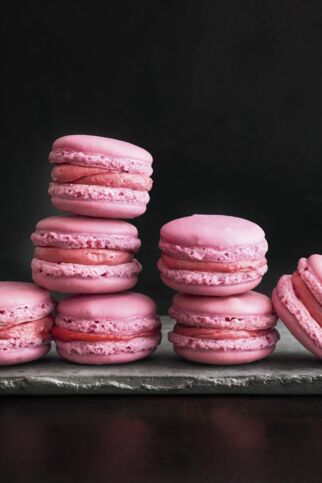 Glühwein-Macarons Glühwein-Macarons