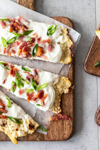 Blumenkohlflammkuchen
