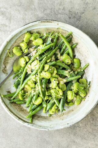 Salat mit dreierlei Bohnen Salat mit dreierlei Bohnen