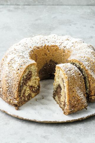 Marmorkuchen ohne Mehl