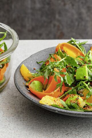Orangensalat mit Rucola