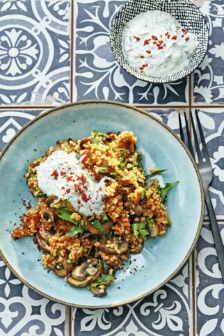 Bulgur-Pilz-Pilaw